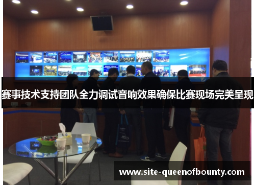 赛事技术支持团队全力调试音响效果确保比赛现场完美呈现 赛事技术支持团队全力调试音响效果确保比赛现场完美呈现